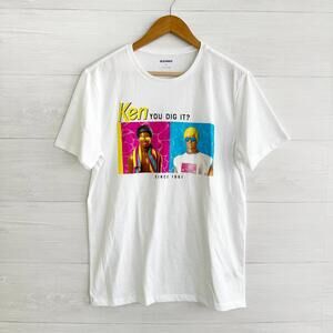 NWT Old Navy Barbie “Ken You Dig It” white short sleeve t-shirt, M